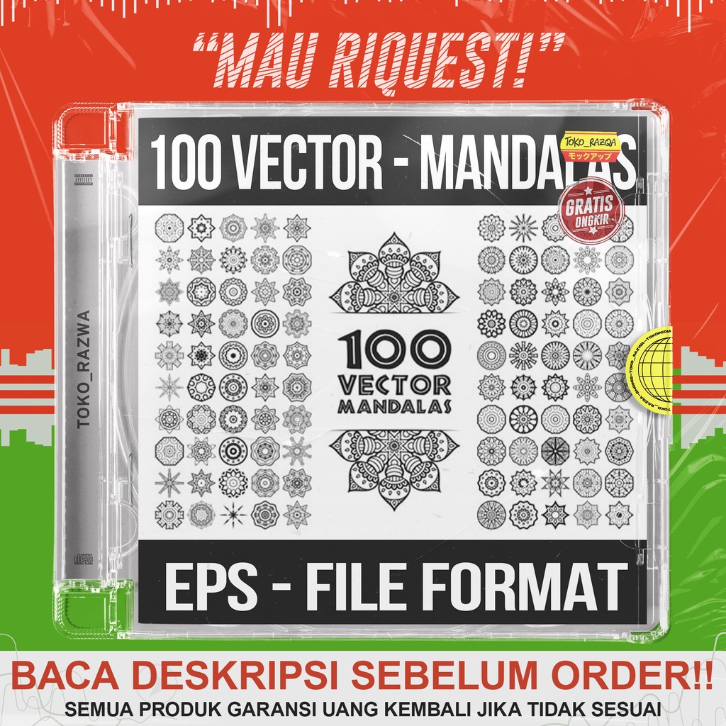 100 Vector - Mandalas - 050323