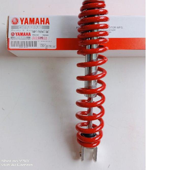 ☟ SHOCKBREAKER BELAKANG YAMAHA MIO M3, MIO Z MIO J MIO GT 54P ORI(Merah) ☻
