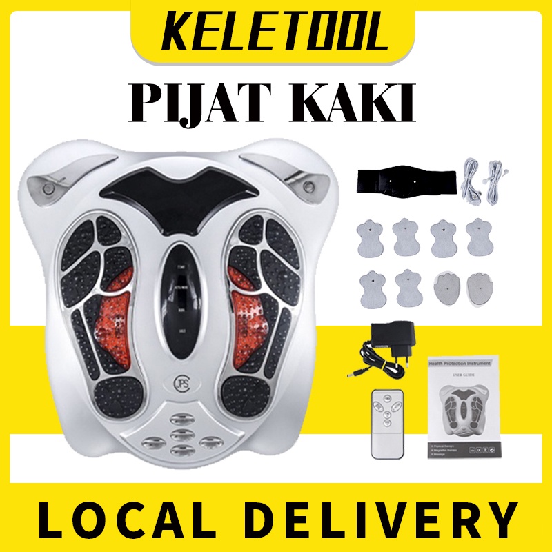 alat terapi kaki pijat Mesin Pijat Kaki Listrik Panas Inframerah Jauh Akupunktur Akupunktur Shiatsu 