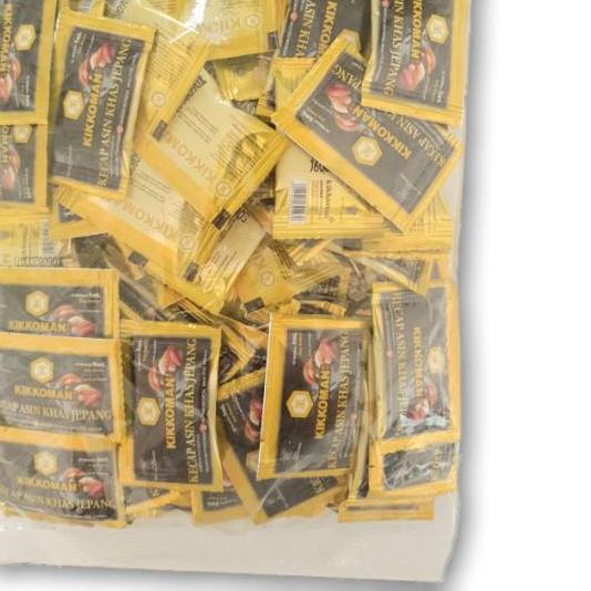 

❆ Kikkoman Kecap Asin khas Jepang Shoyu Halal Sachet ( 100 x 5ml) ☋