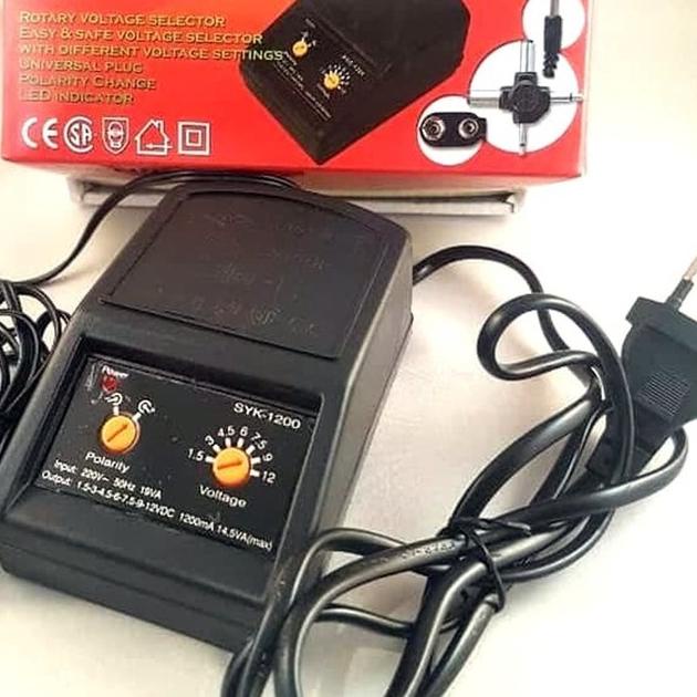 Adaptor AC DC Universal Shinyoku SYK 1200 - 1200mA