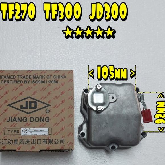TF300 JD300 TF270 Cylinder Head Cover Assy - Bonnet - Bonet mesin Yanmar TF-300 JD-300 TF-270 TF JD ZD 270 300
