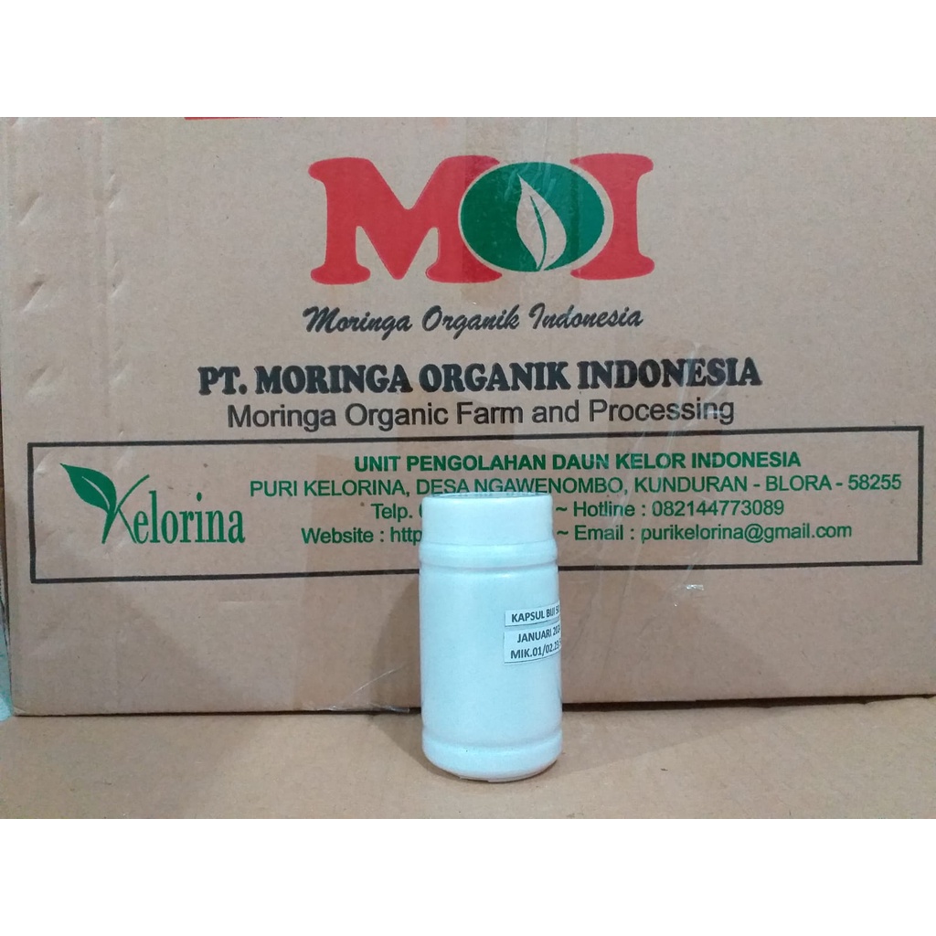 EXP SEPTEMBER 2026 KELORINA Kapsul Biji Kelor 50 caps