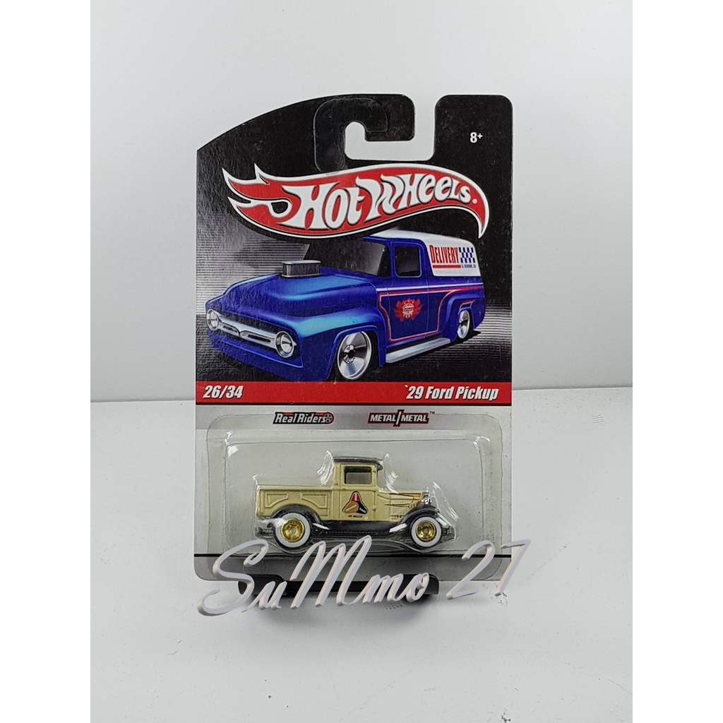 Hotwheels 29 ford pickup real riders