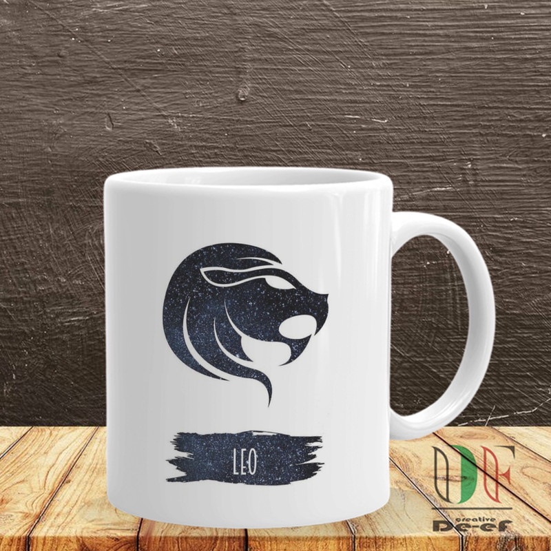 Gelas Mug Cangkir Zodiak Leo