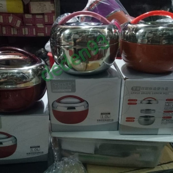 Rantang Rantang Apel / Rantang Stainless Steel 1Lt