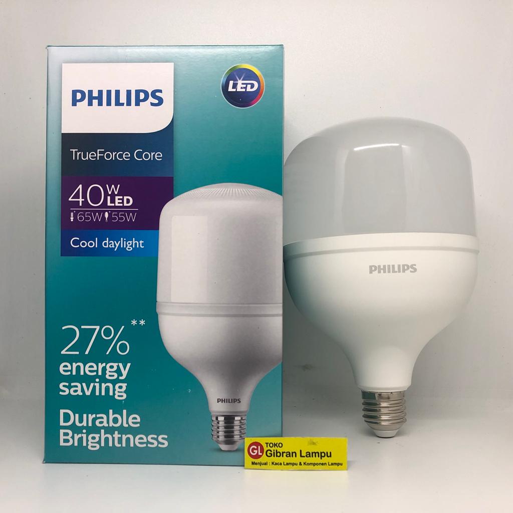 Lampu LED Philips TrueForce Core - LED T Bulb Philips Watt Besar