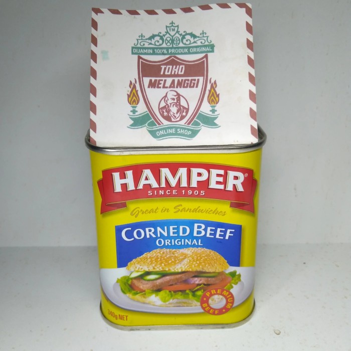 

HAMPER CORNED BEEF ORIGINAL 340 GR IMPORT