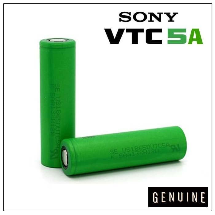 VTC 5a Battery 18650, 2600 mah 40a ORI baterai vtc5a original 40ampere