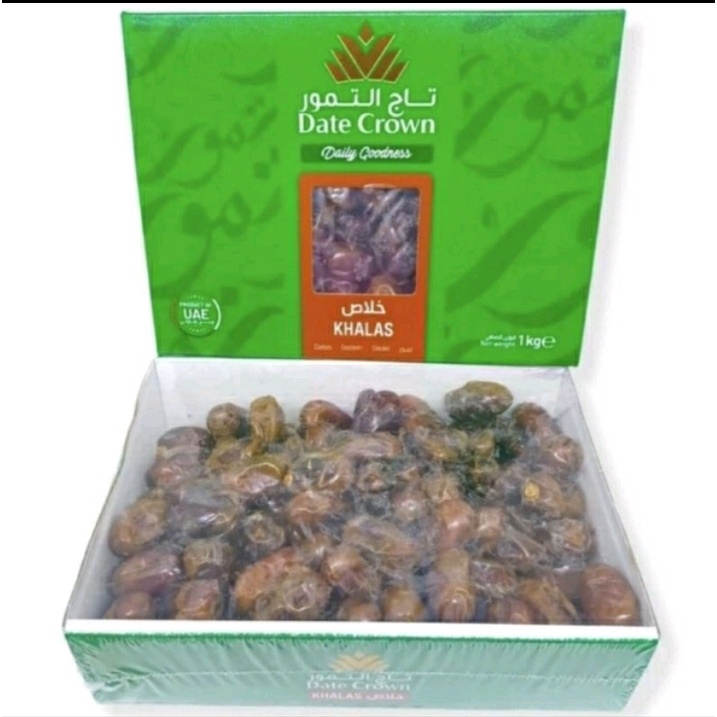 

Date Crown Premium Emirate Dates Khalas 1KG