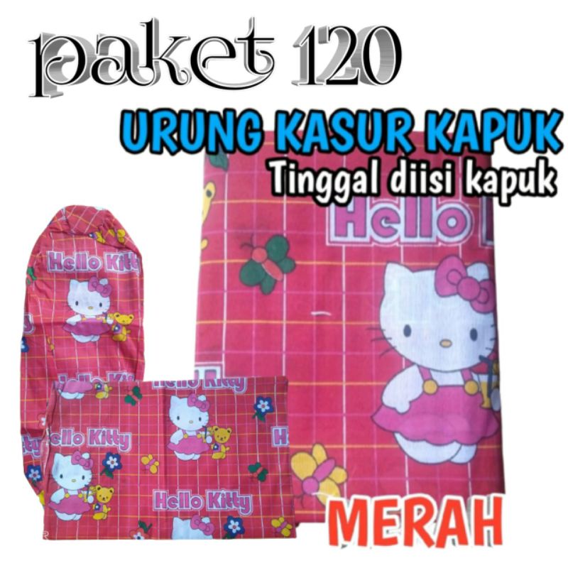 [PAKET 120]URUNG KASUR KAPUK/KULIT KASUR KATUN/URUNG KAPUK 120X200