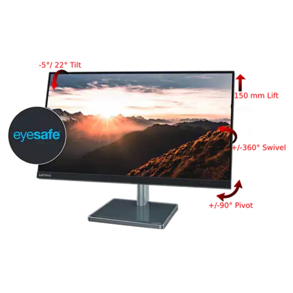 Monitor LED Lenovo L28u-35 28'' IPS UHD hdr10 ergo stand speaker | l28u 35