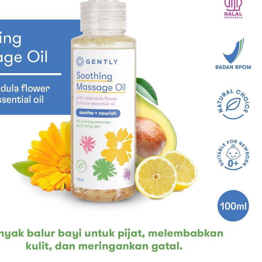 ➮ Gently Soothing Massage Oil