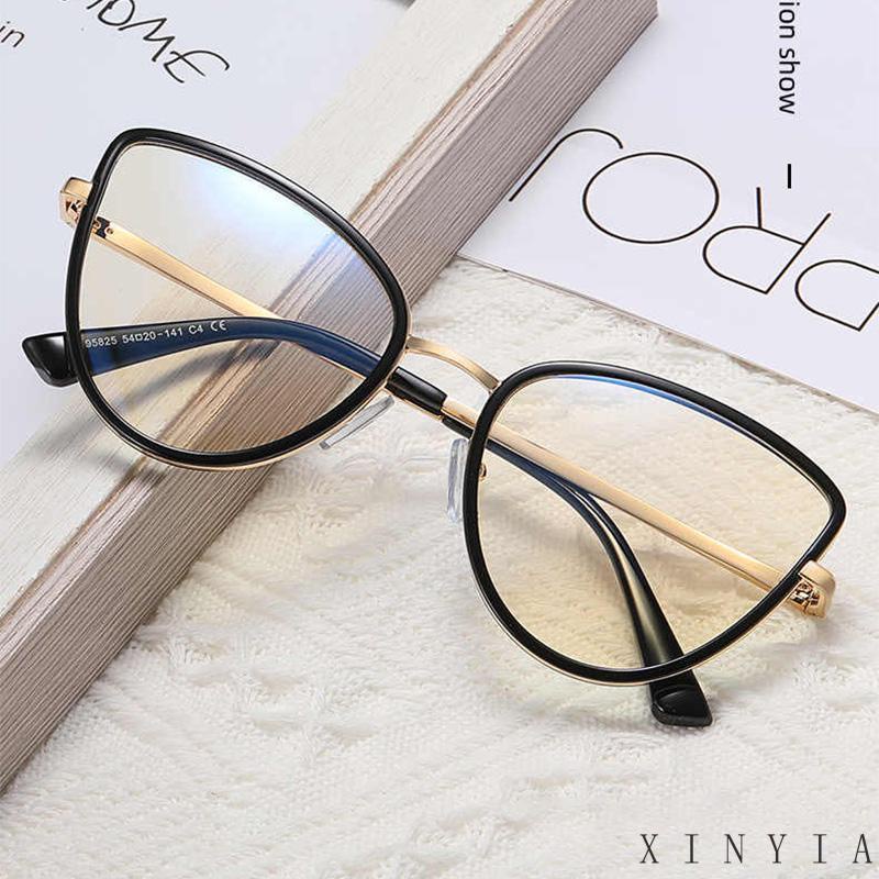 PL-AR005 Kacamata Anti radiasi Cat eye Wanita