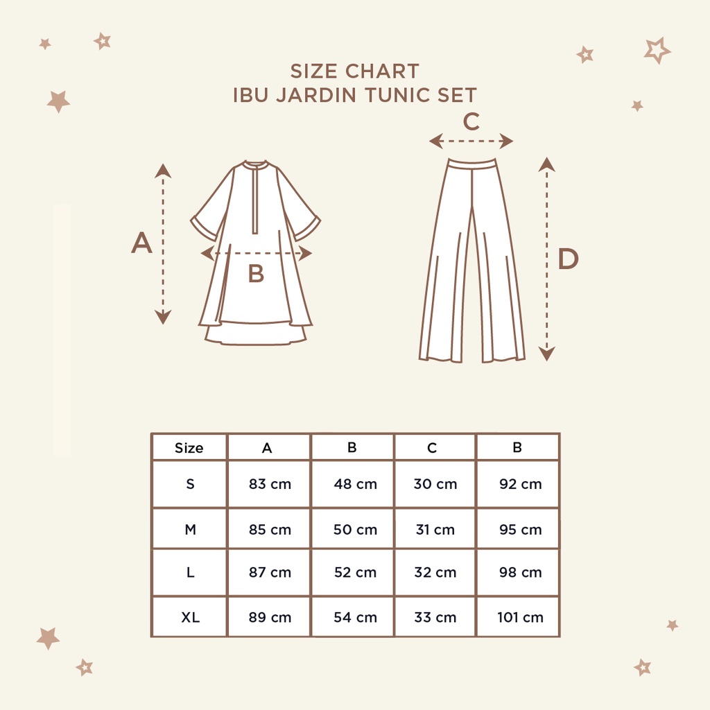 Little Palmerhaus Jardin Mama dan Papa S M L XL XXL Setelan Tunik Raya Mom / Atasan Koko Lebaran Ayah Bisa Couplean / Pakaian Muslim CBKS