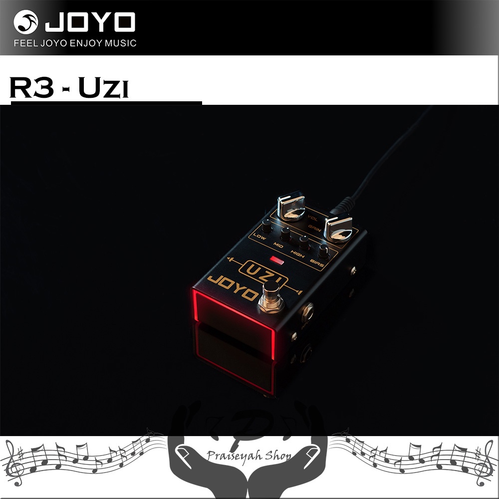 Joyo R03 Uzi Pedal Efek Gitar Distortion Original R-03