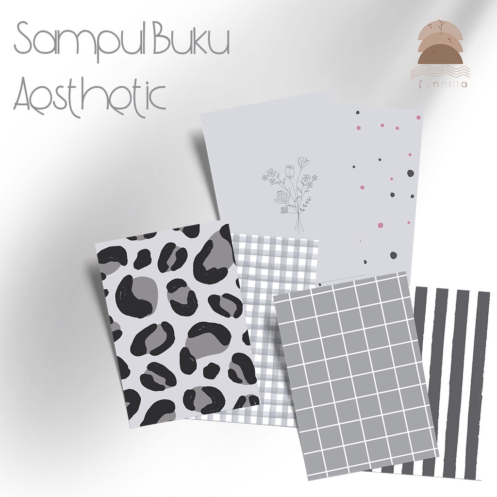 

funnilla.co | Sampul Buku | Sampul Buku Aesthetic | Cover Buku | A5 B5 | Grey Abu Abu