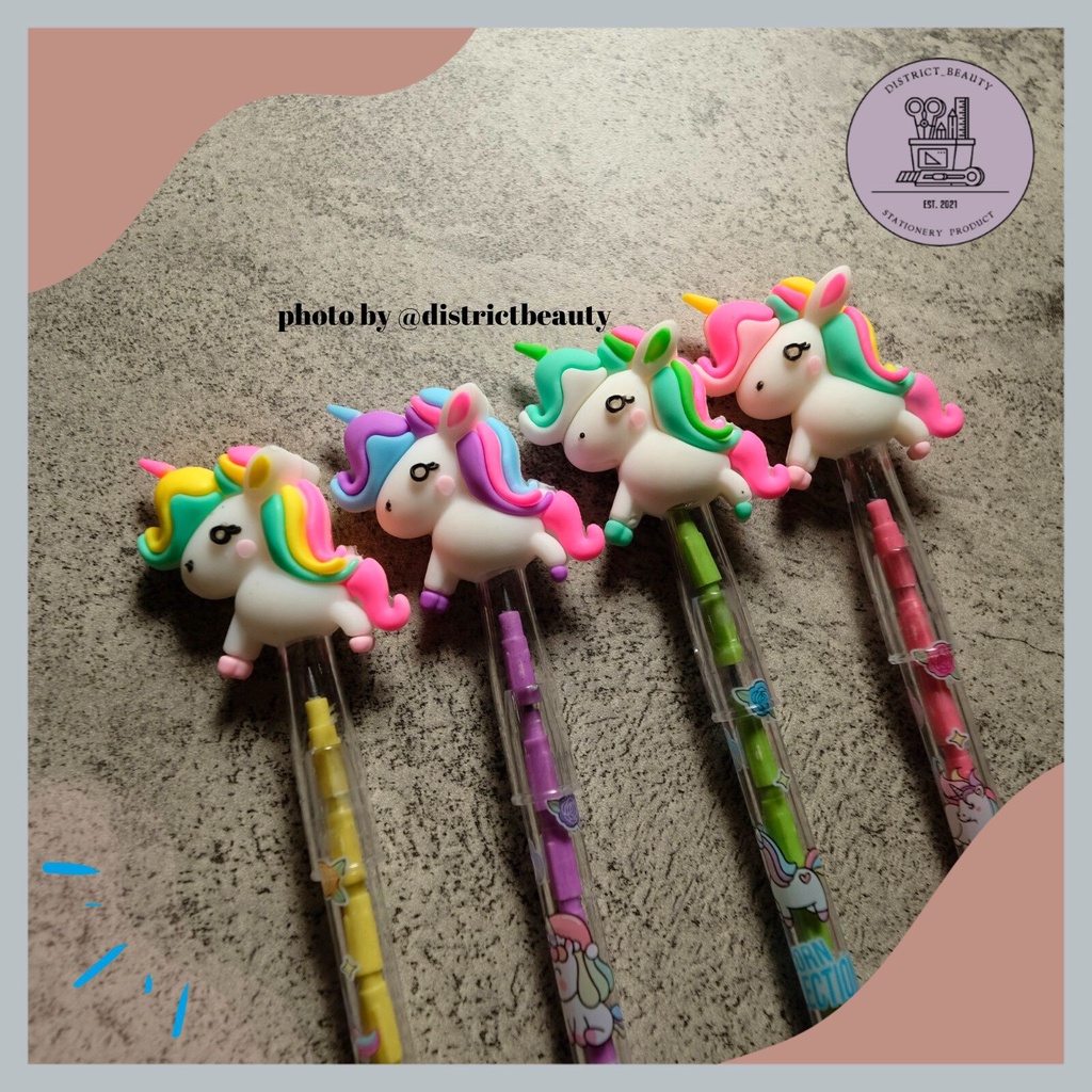 

PENSIL SUSUN UNICORN PENSIL KUDA PONI LUCU PENSIL SAMBUNG MOTIF UNICORN LUCU ALAT TULIS SEKOLAH TERMURAH BISA COD DISTRICT BEAUTY