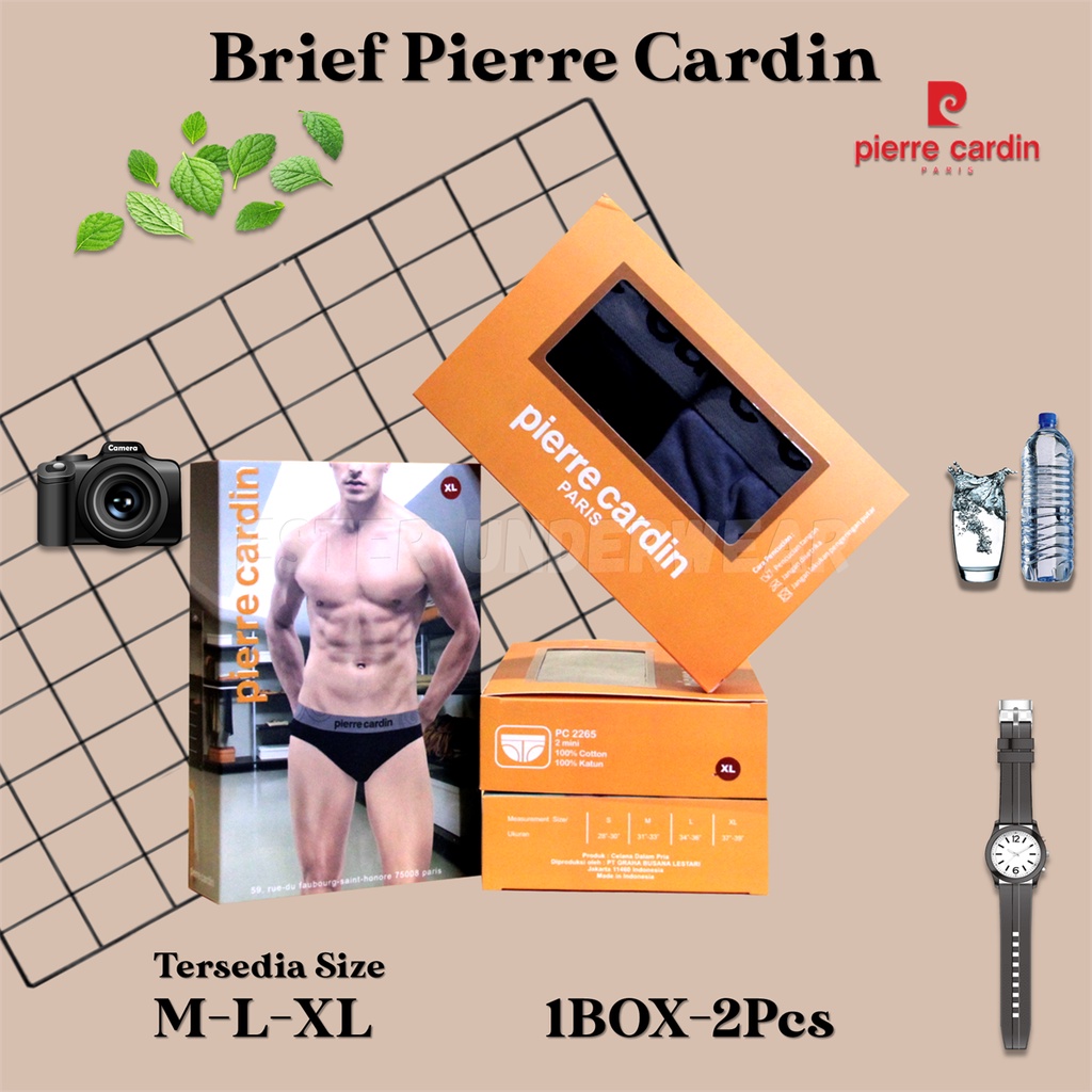 Pierre Cardin Celana Dalam PC 2265 ISI 2PCS