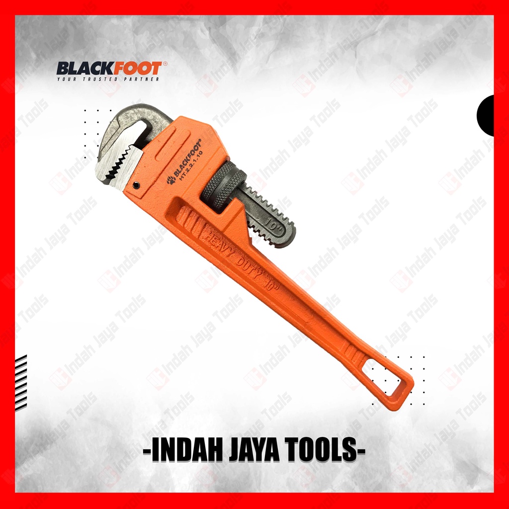 BLACKFOOT Kunci Pipa 10 Inch HEAVY DUTY - Pipe Wrench
