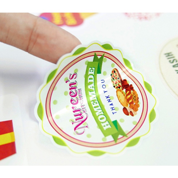 

Stiker Label Vinyl Custome ( PAKET SIZE )
