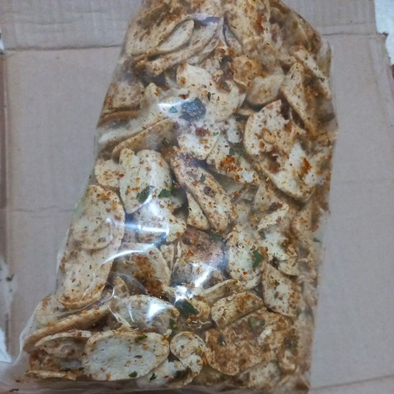 

Basreng daun jeruk pedas 1000gr / 1kg