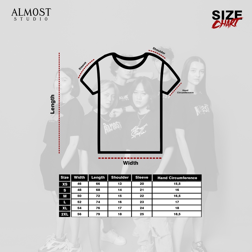 Almost Studio - T-Shirt - New Youth - Black