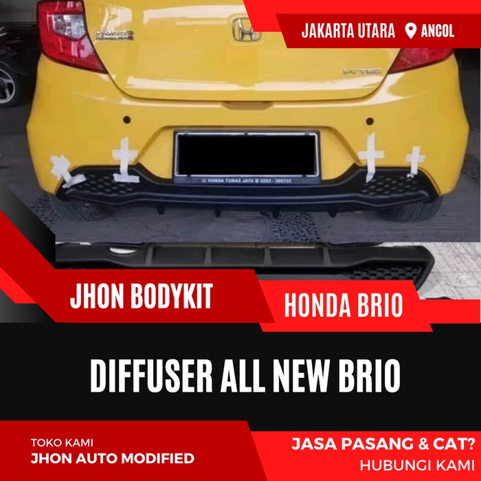 DIFFUSER HONDA BRIO 2019 2020 2021 2022 DIFFUSER ALL NEW BRIO