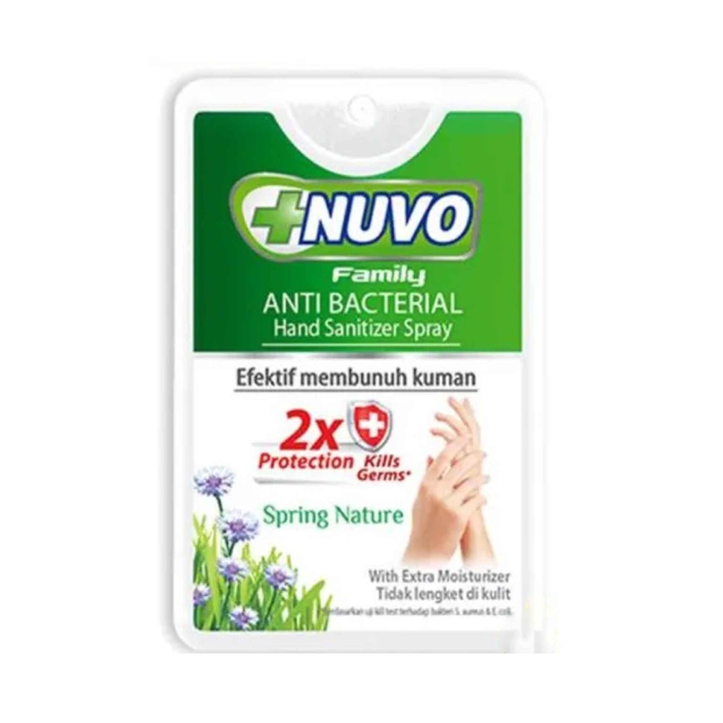 Nuvo Hand Sanitizer Spray /  Nuvo Anti Bacterial / Spring Nature / 18m