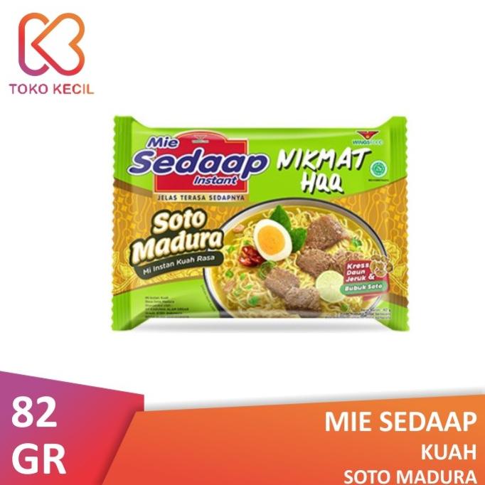 

Mie Sedaap Kuah Soto Madura 82Gr - Best Store