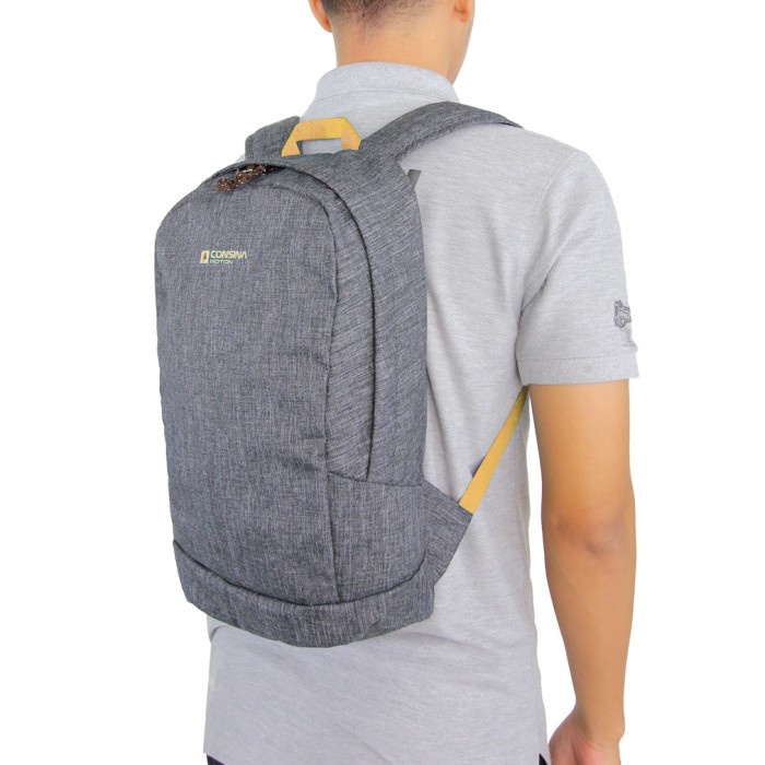 Tas Ransel Pria Consina Poton Tas Ransel Backpack Daily Pria Wanita Sekolah - Tosca(P0V1) tas punggu