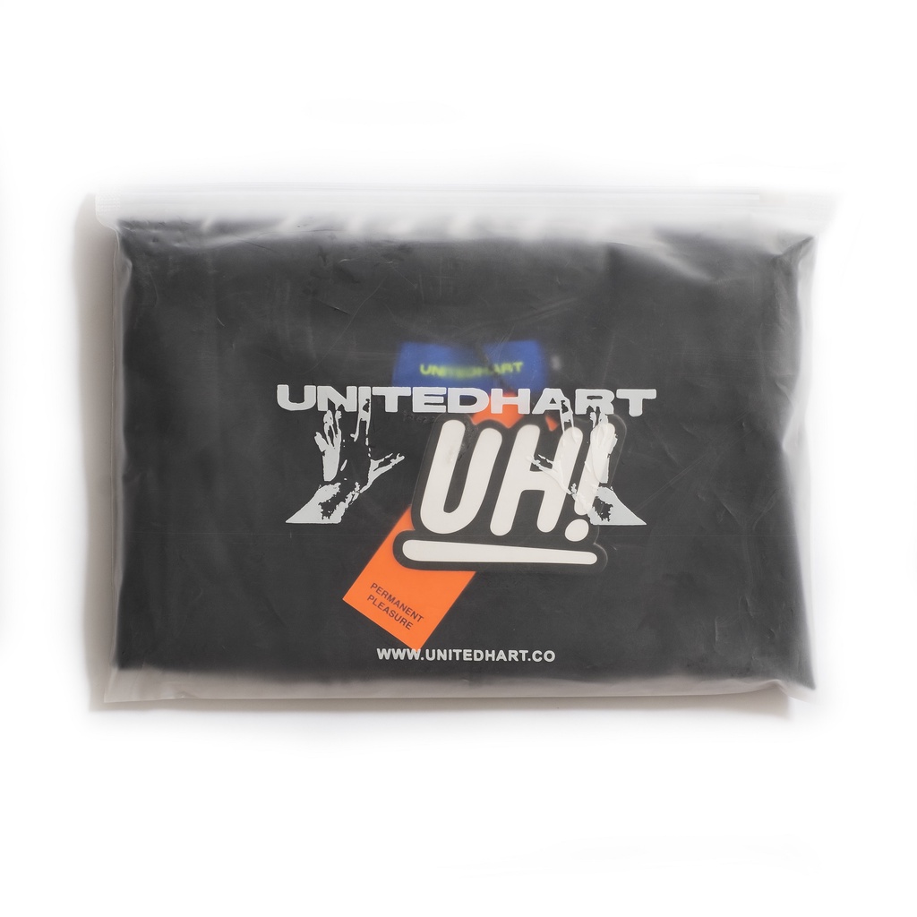 UH! Tshirt Heavyweight Cotton - Aspect Black