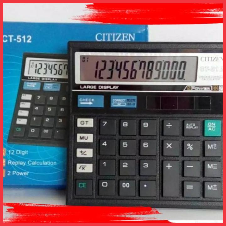 

(CAHA) KALKULATOR/CALCULATOR 12 DIGIT CITIZEN CT-512
