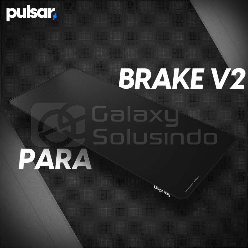 PULSAR PARABRAKE XXL V2 PMP13XXLB Black Slow Speed Gaming Mousepad