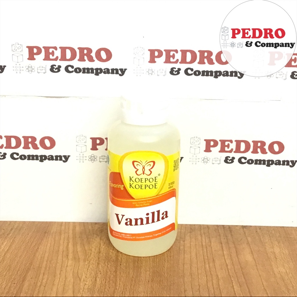 

Koepoe Koepoe - Vanilla perisa cair/ liquid vanilla (60 ml) baking flavoring