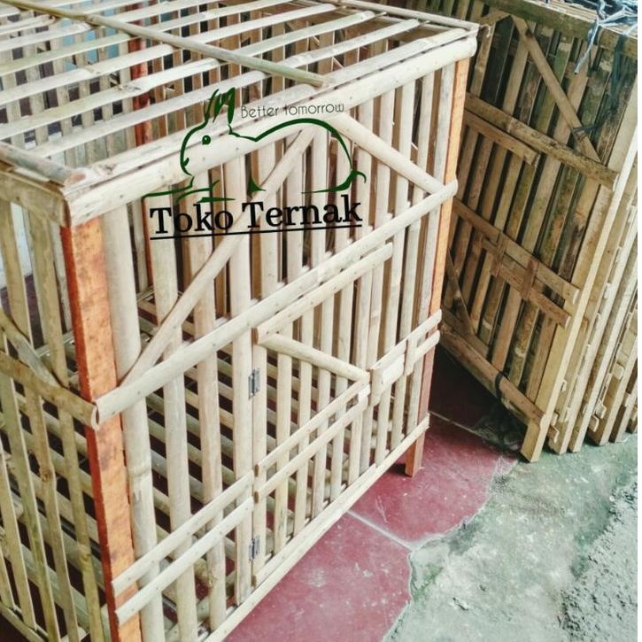 ۩ KANDANG AYAM BAMBU BONGKAR PASANG ☆
