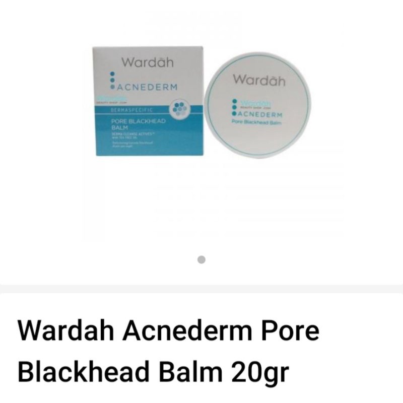wardah acnederm blackheand balm