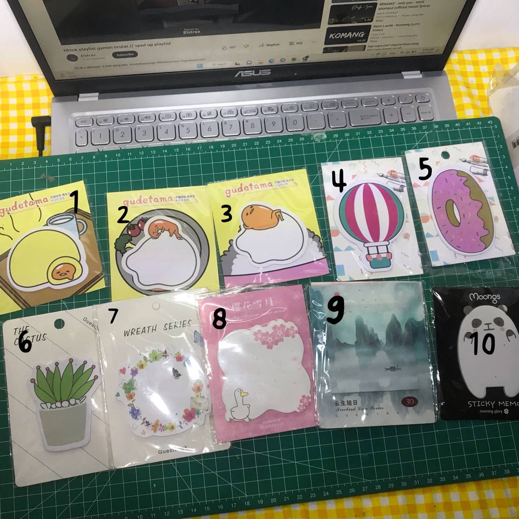 

preloved sticky notes; pt.2