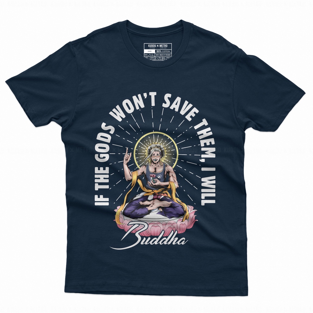 Tshirt Buddha Save Us Anime Manga Record of Ragnarok Premium Unisex