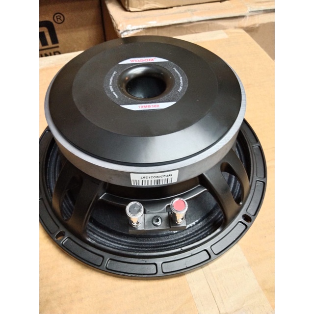 Komponen Speaker 10 Inch WISDOM 10MB300 / 10-MB 300 Original