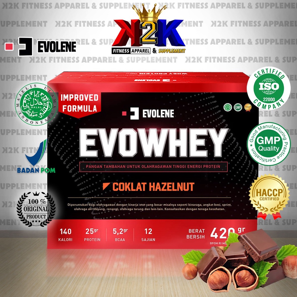 Evelone Evowhey 12 Sachet 420gram