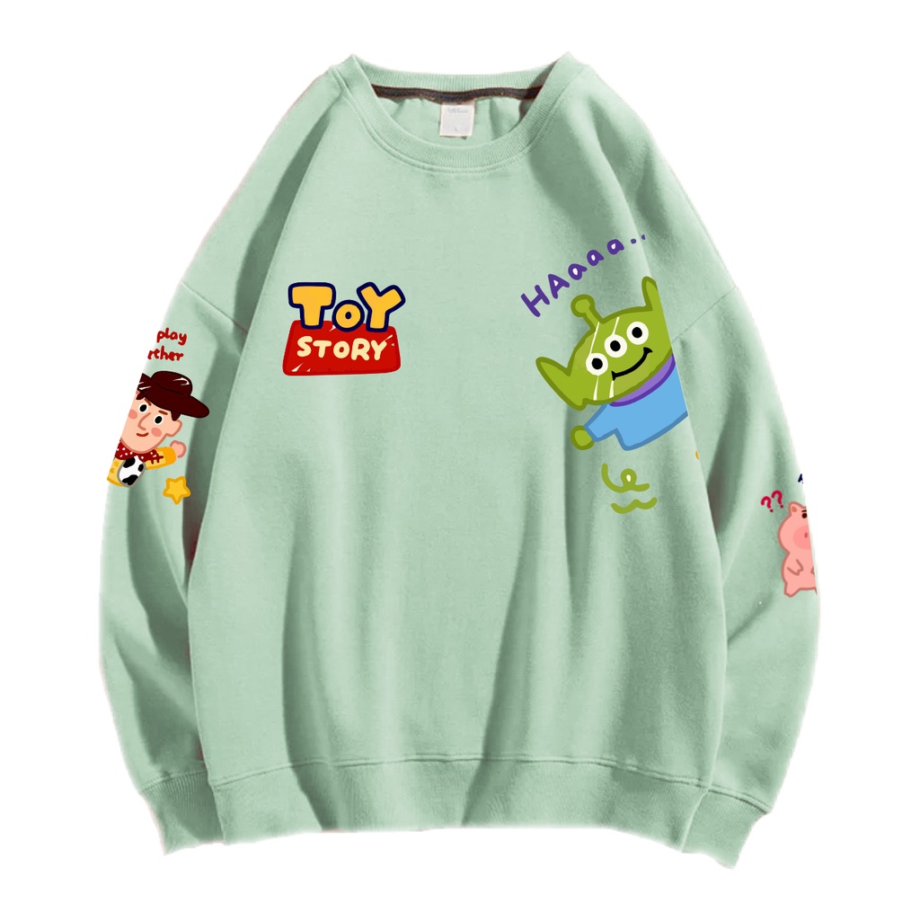 TOY W00DY SWEATER CREWNECK PRIA WANITA Size M-XXL GAWA