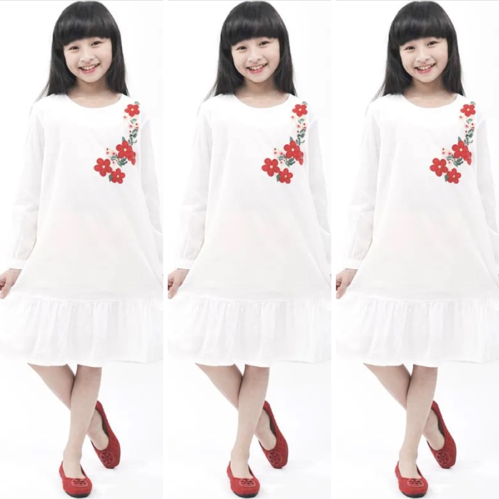 Dress Lebaran Anak/Baju Lebaran Anak Brand Matahari Exit