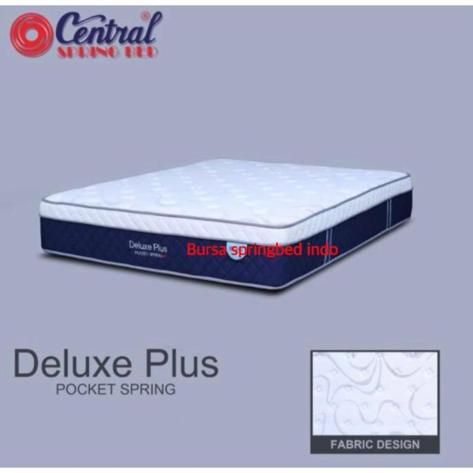central deluxe plus pocket 160 x 200 kasur spring bed