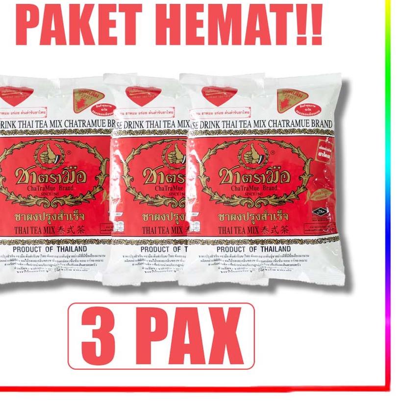 

❄ RGM PAKET HEMAT THAI TEA ORIGINAL 400gr x 3bungkus ❂
