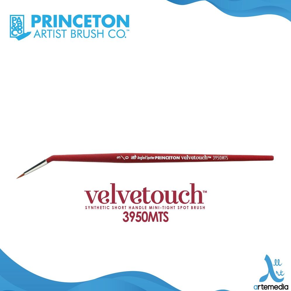 

Kuas Lukis Princeton Velvetouch 3950MTS Mini Tight Spotter Synthetic Watercolor Brush Short Handle