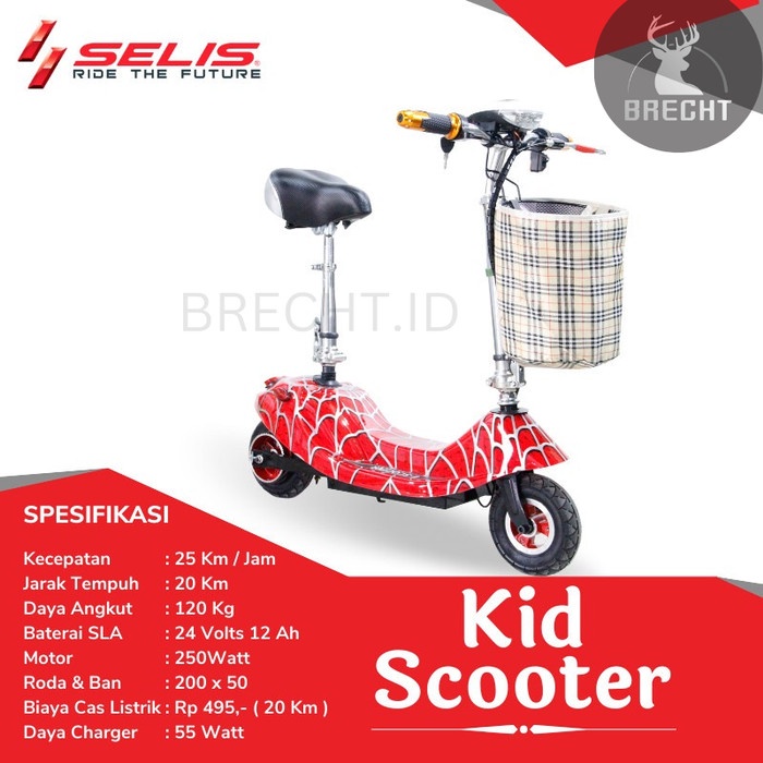 Selis E-Scooter Sepeda Listrik Selis