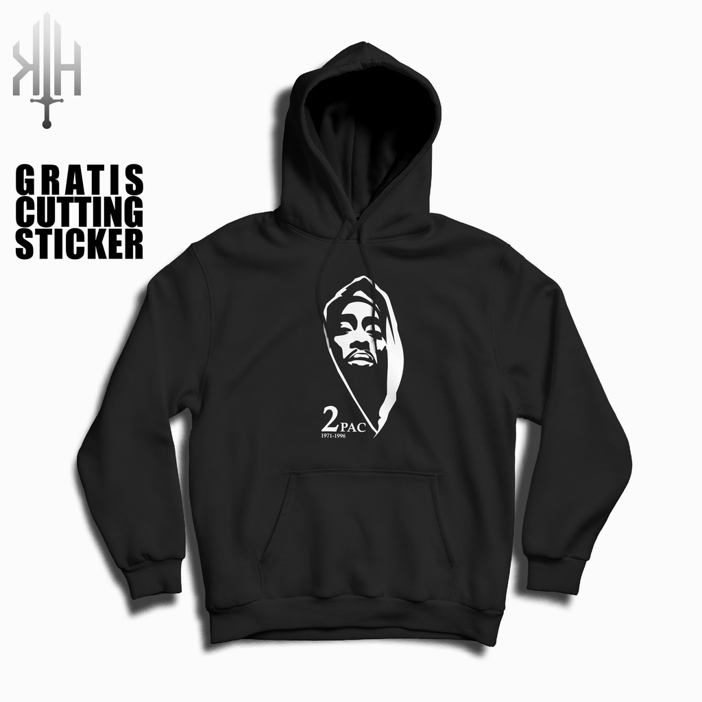 Hoodie Tupac 02-Sweater Pria-Sweater Wanita