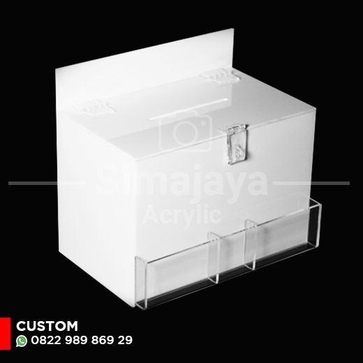Kosu Kotak Amal Acrylic/Kotak Saran N4
