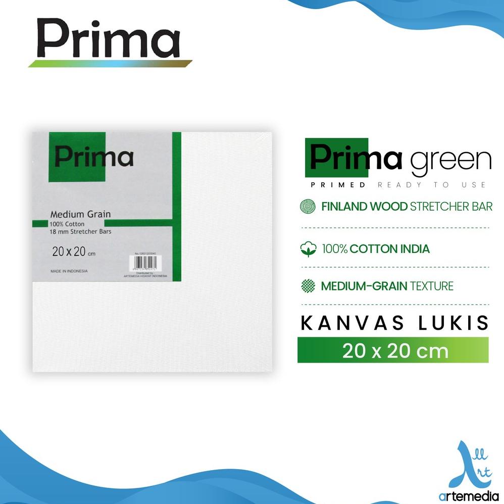 

Kanvas Lukis Prima Green Cotton Canvas